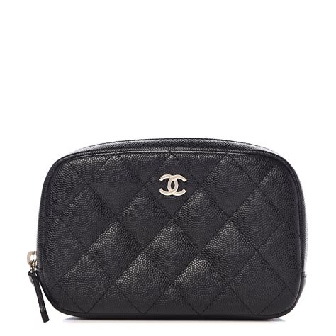 chanel quilted cosmetic pouch|chanel full makeup kit.